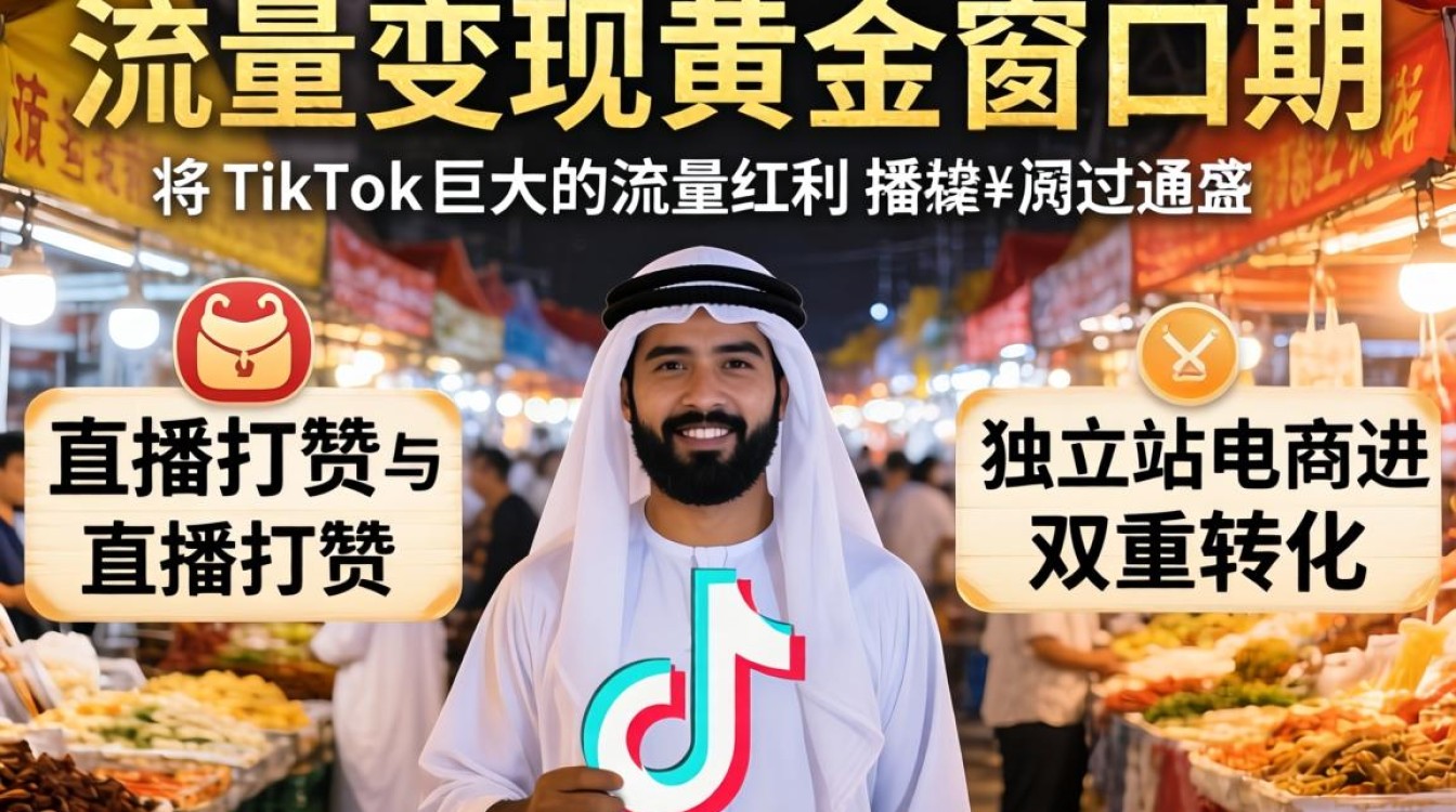TikTok中东直播打赏怎么做?独立站建站海外电商指南 TikTok中东直播打赏怎么做