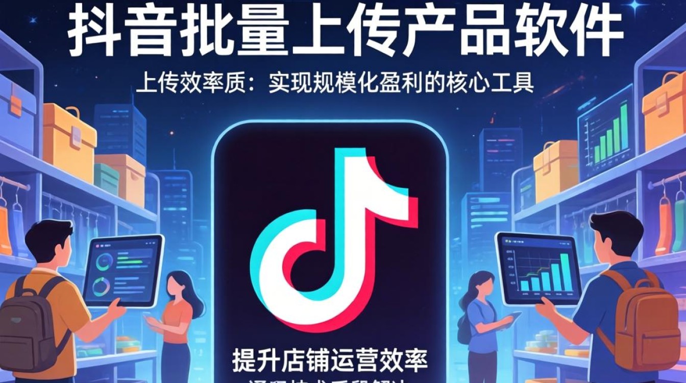 TikTok批量上传产品软件怎么用