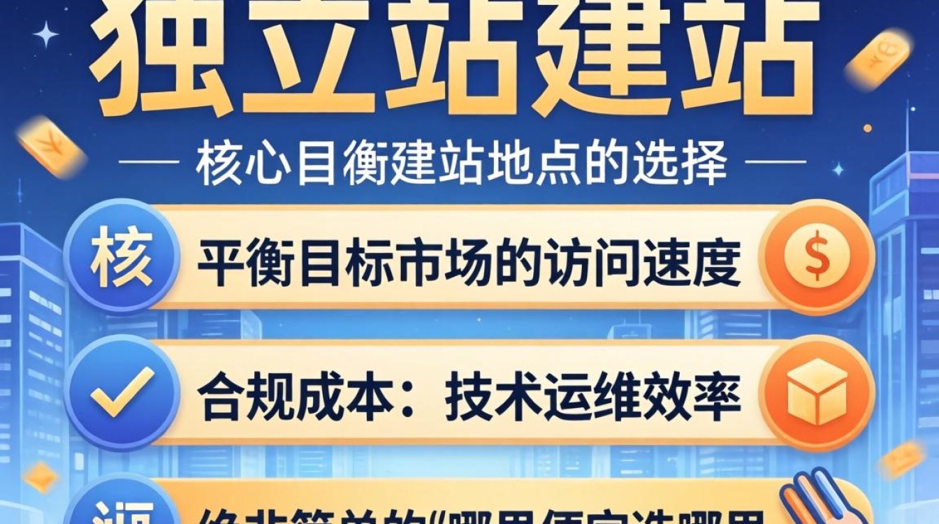 独立站建站地点怎么选择