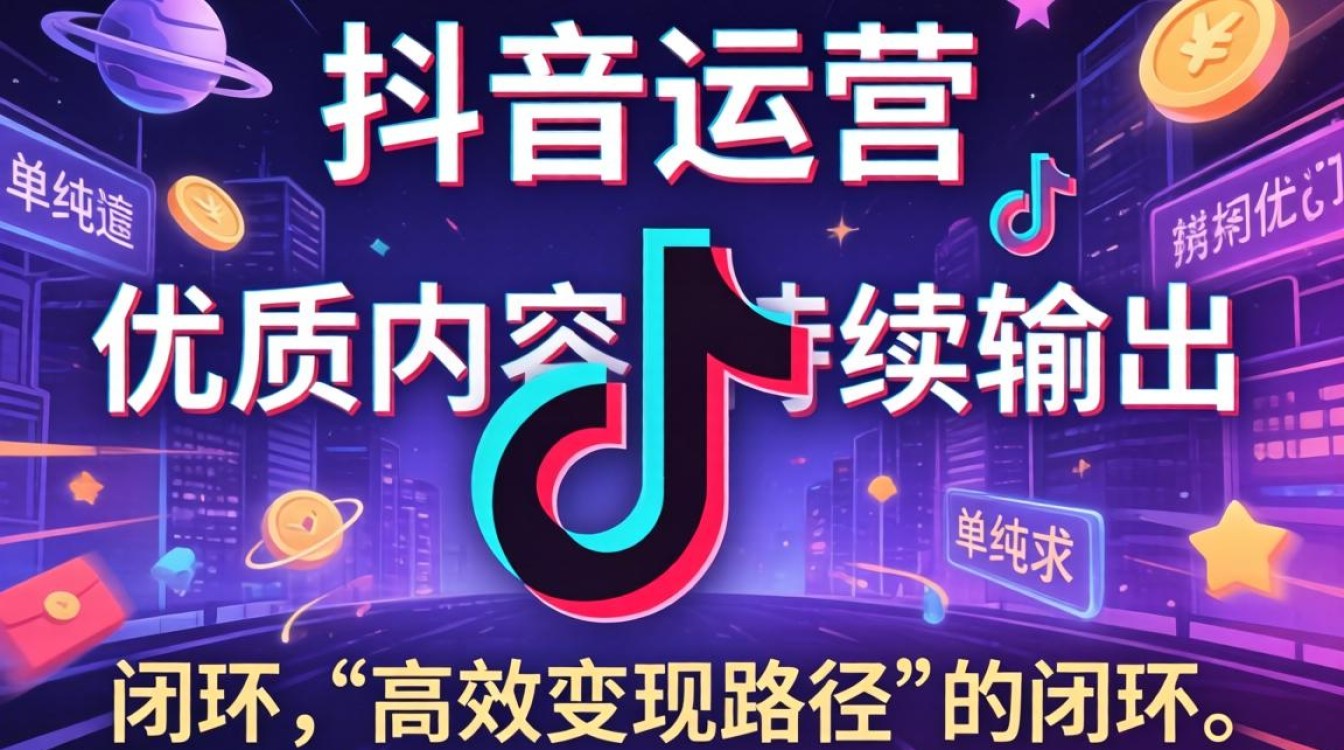 抖音如何拍视频运营技巧与变现模式全解