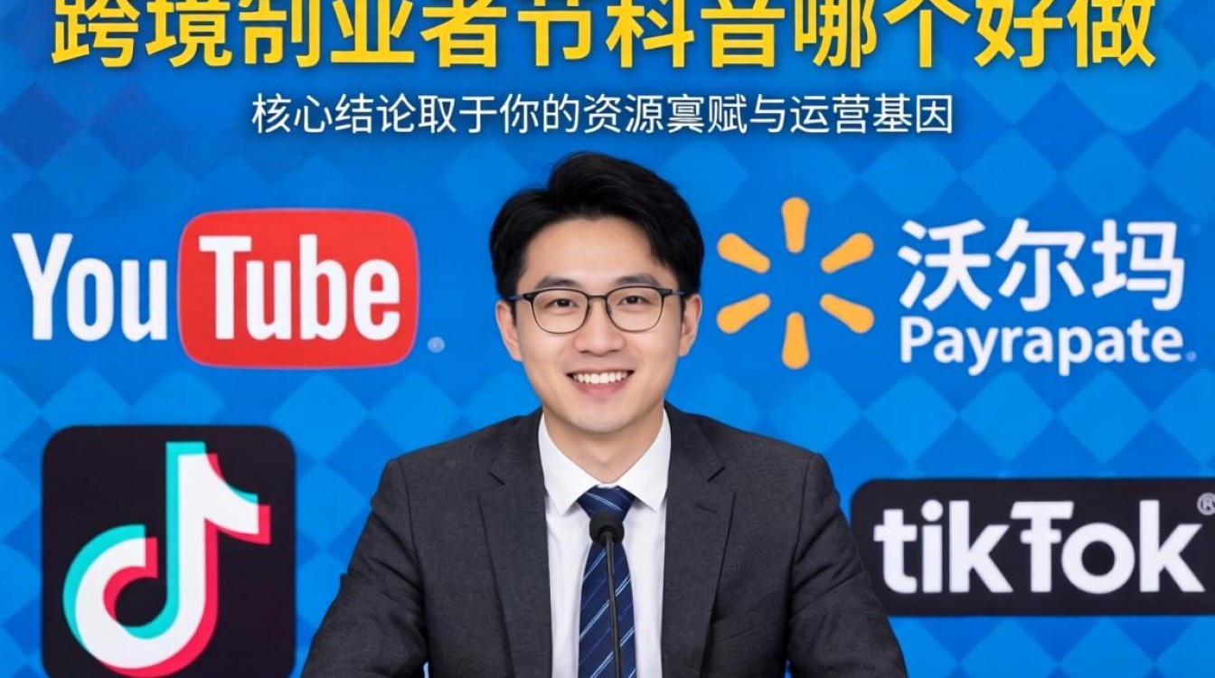 YouTube沃尔玛和tiktok哪个好做