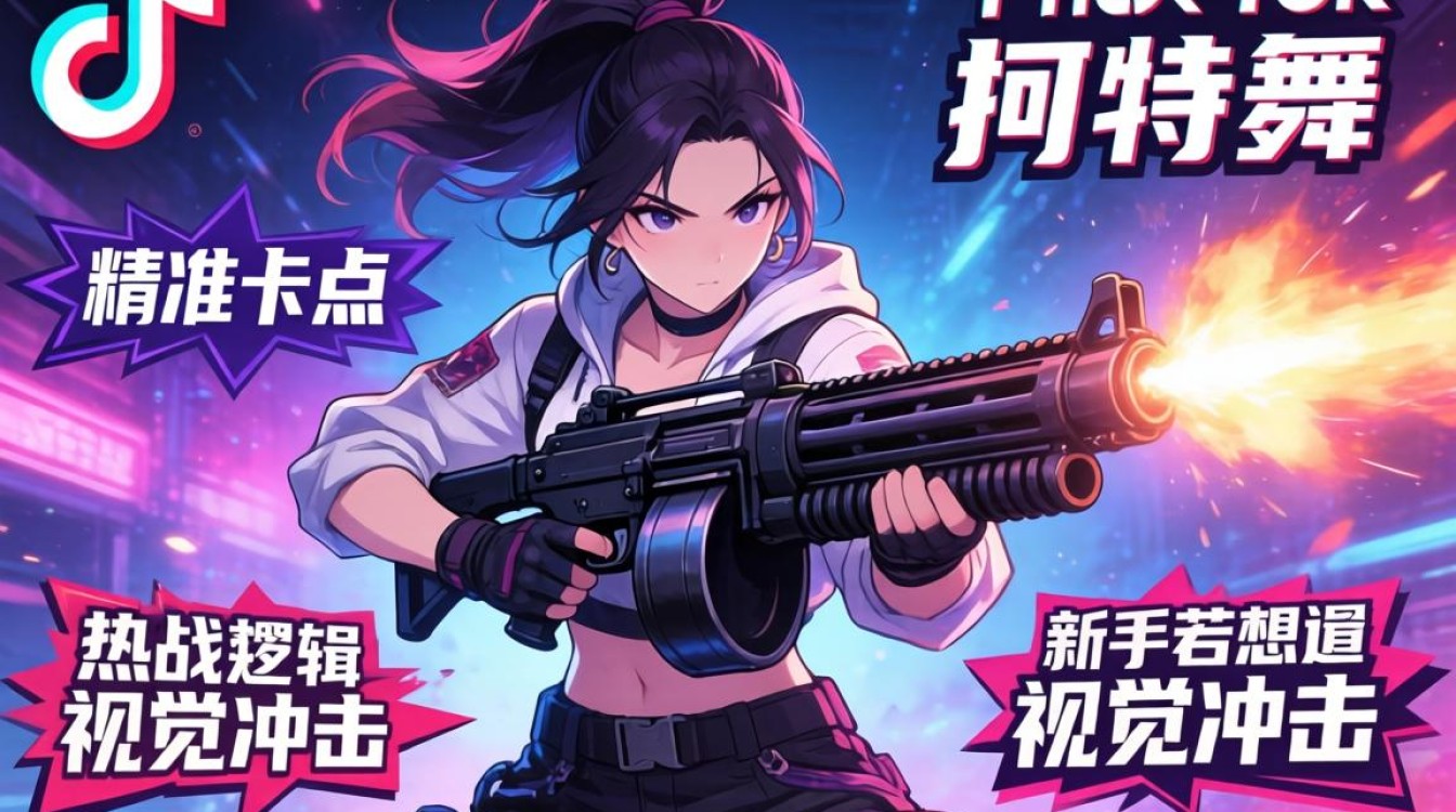 TikTok加特林舞怎么运营?新手入门实操教程详解 TikTok加特林舞怎么运营