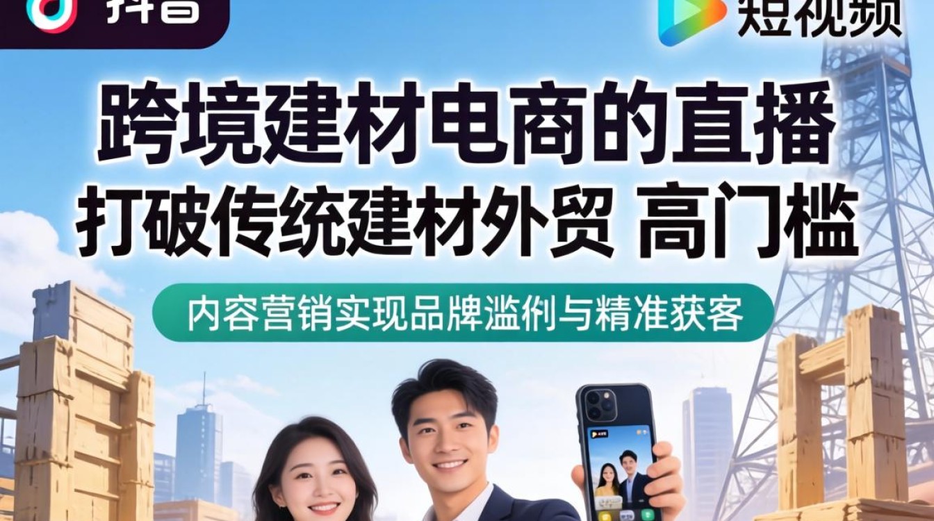 TikTok跨境建材电商怎么做