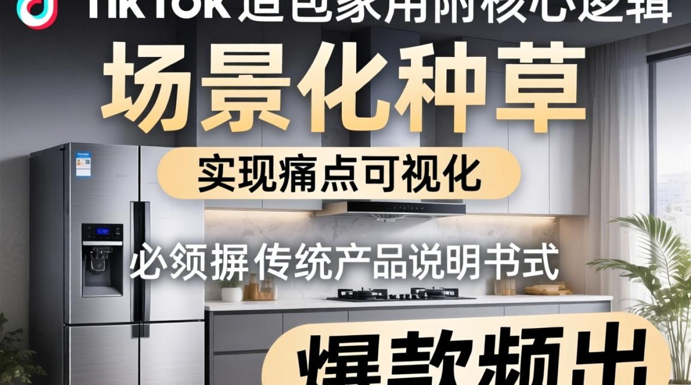 TikTok家用电器怎么做