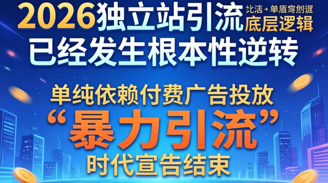独立站引流怎么做?2026年独立站引流最新玩法有哪些? 2026年独立站引流最新玩法有哪些