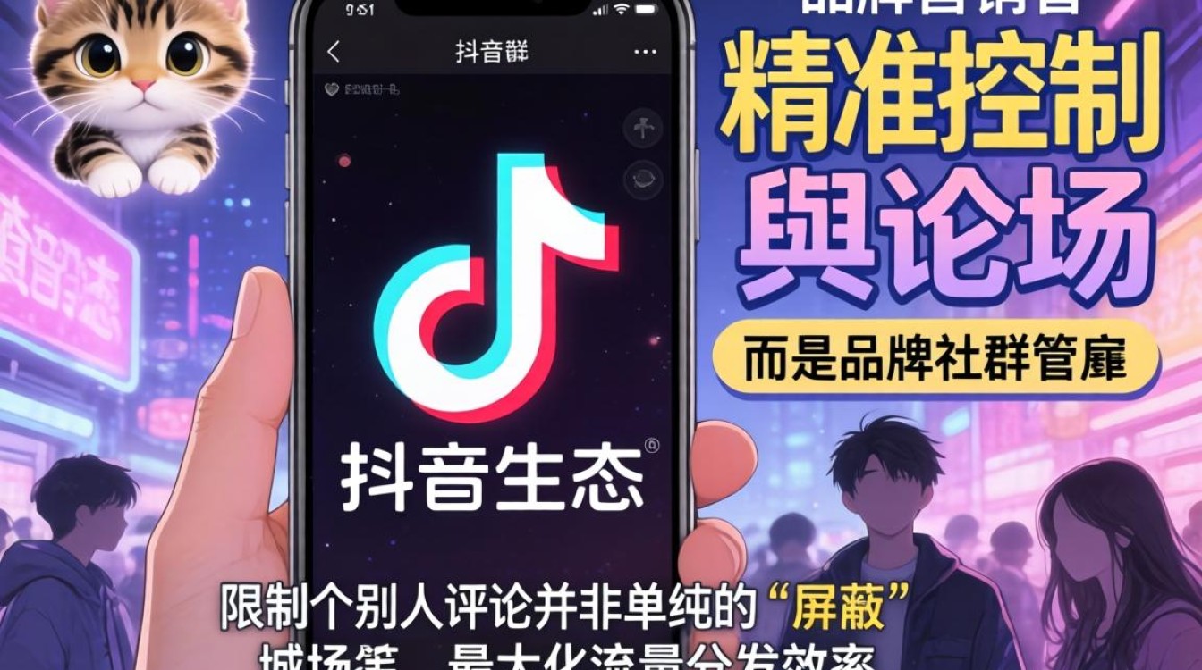 抖音怎么限制个别人评论?品牌营销如何扩大影响力 抖音怎么限制个别人评论