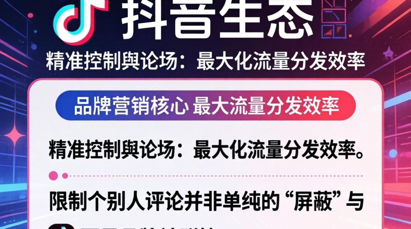 抖音怎么限制个别人评论?品牌营销如何扩大影响力 抖音怎么限制个别人评论