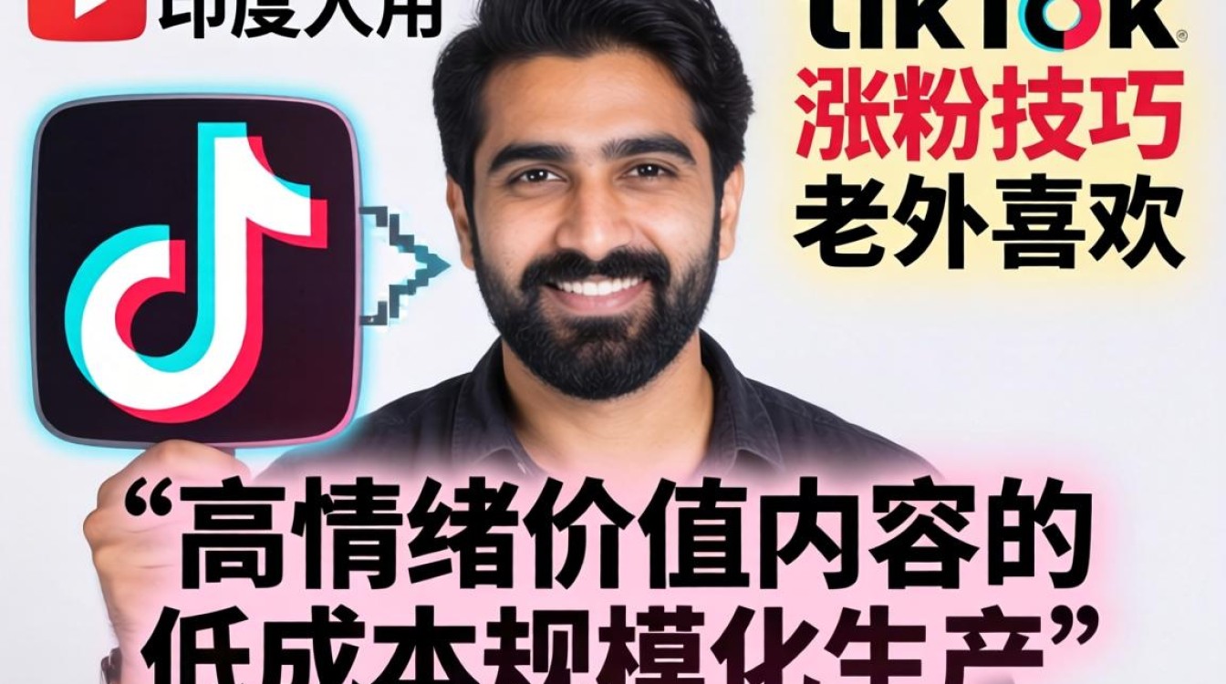 YouTube 印度人用tiktok 涨粉技巧老外喜欢