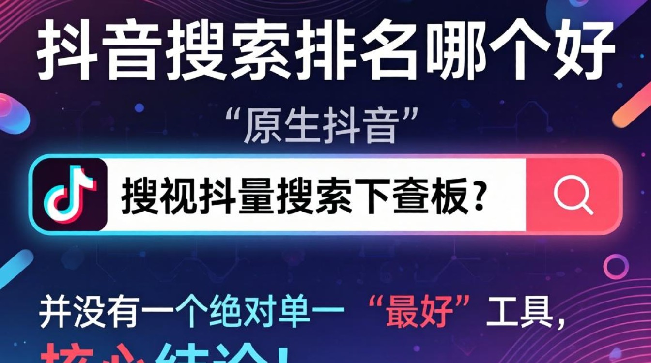 抖音搜索排名哪个好?抖音搜索排名怎么靠前 抖音搜索排名怎么靠前