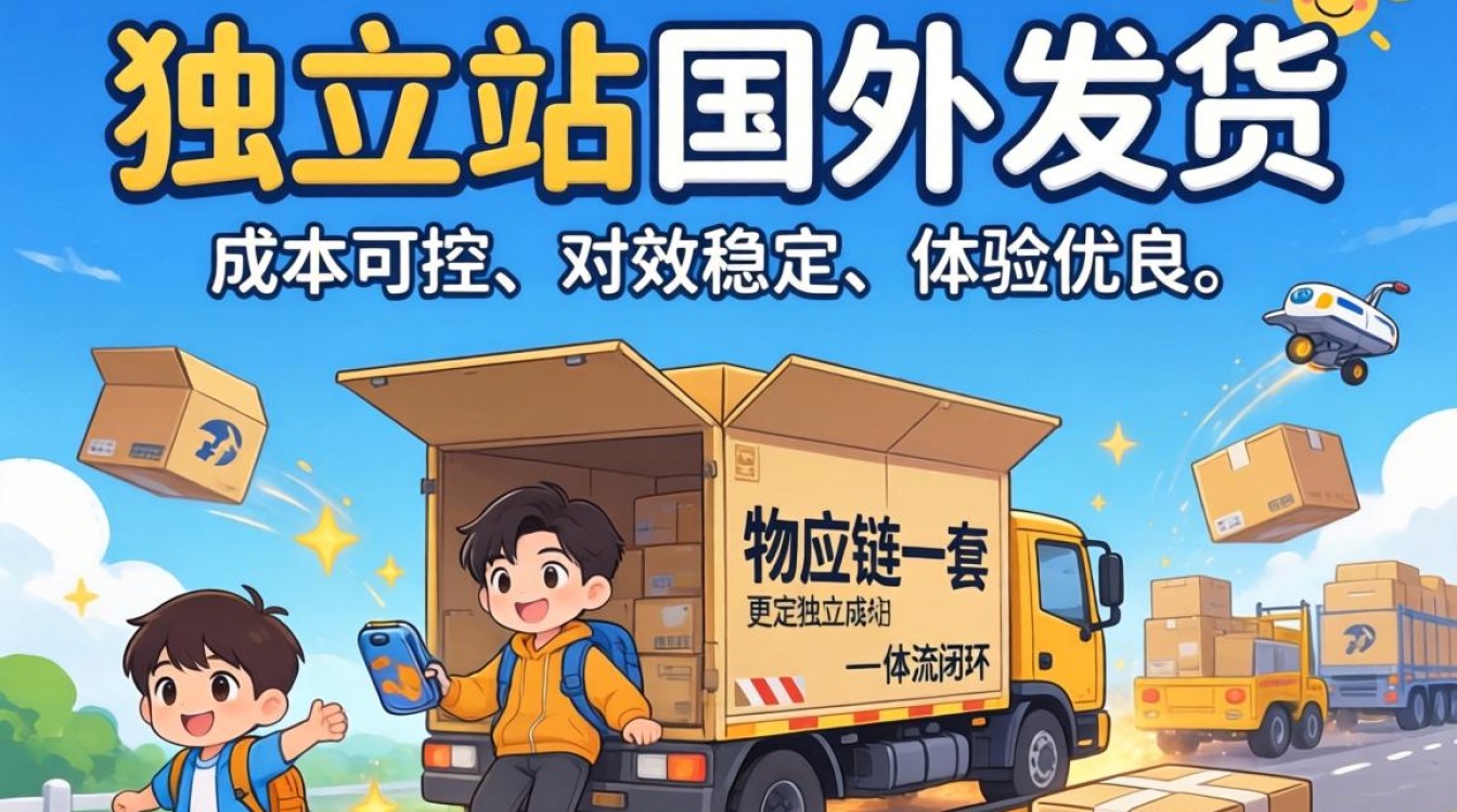 独立站怎么给国外发货