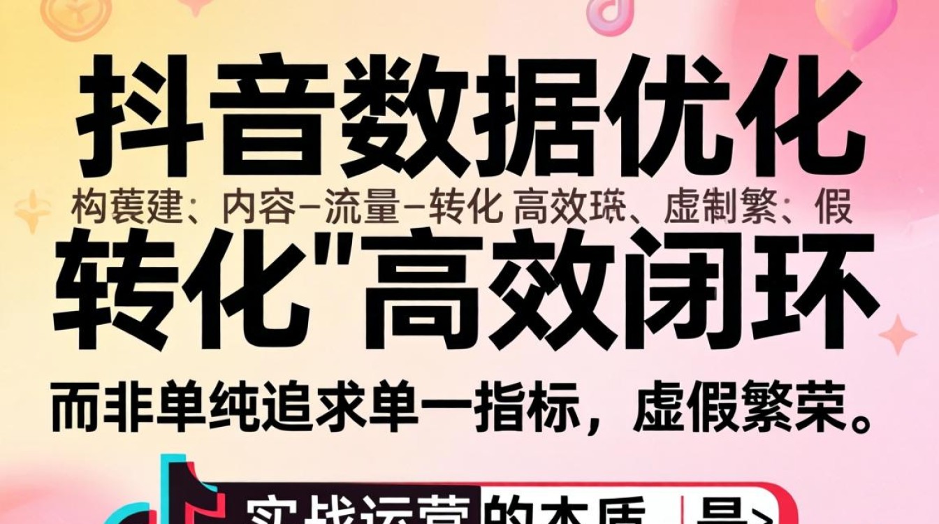 抖音数据优化怎么做?抖音运营变现实战技巧有哪些? 抖音运营变现实战技巧有哪些
