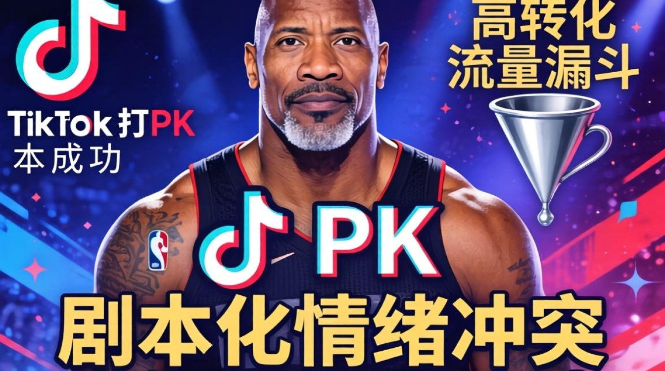 强森tiktok打pk为何爆火