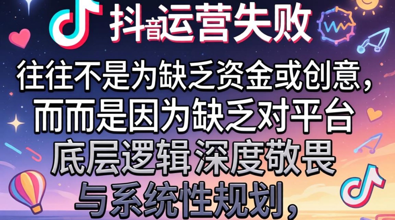抖音失败案例从入门到精通全面解析
