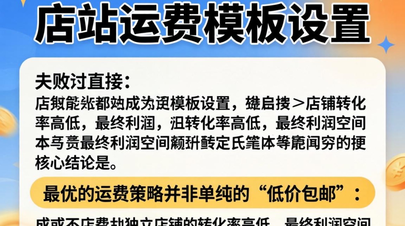 独立站运费模版怎么设置