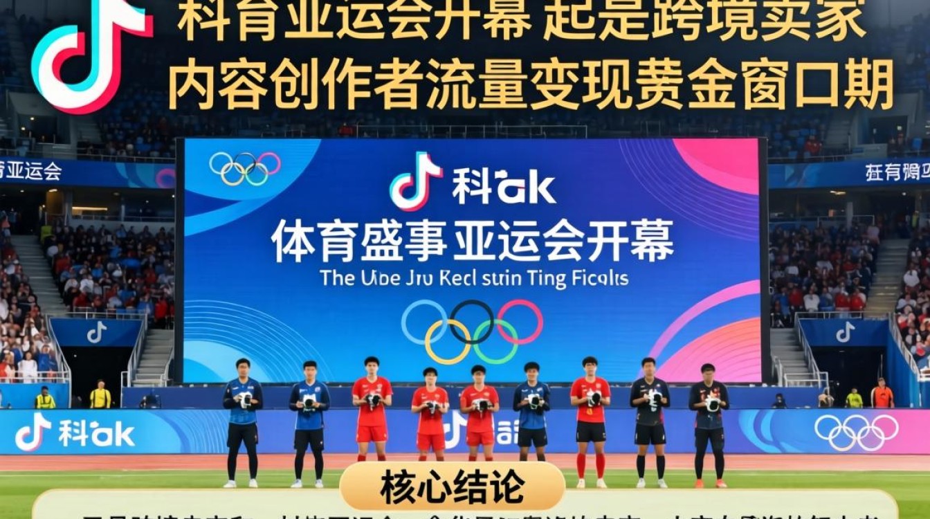 TikTok亚运会开幕如何变现?出海变现完整教程分享 TikTok亚运会开幕如何变现