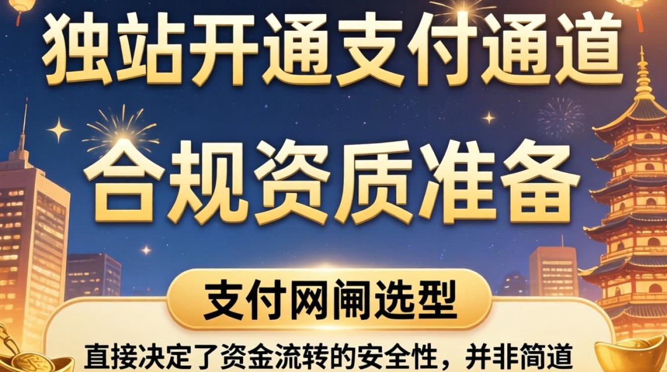 独立站支付通道开通方法
