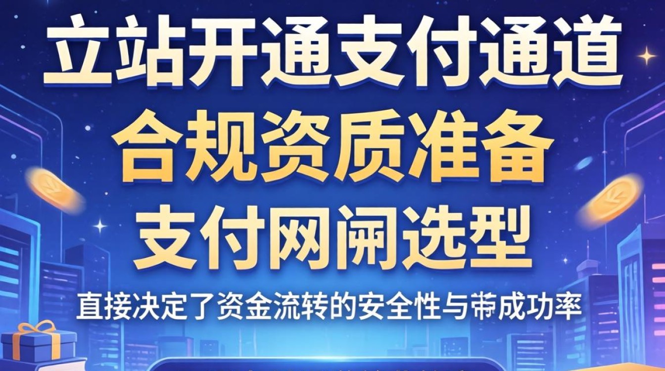 独立站支付通道开通方法