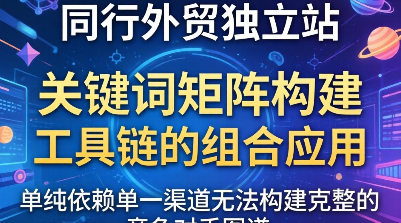 外贸独立站竞争对手如何查找