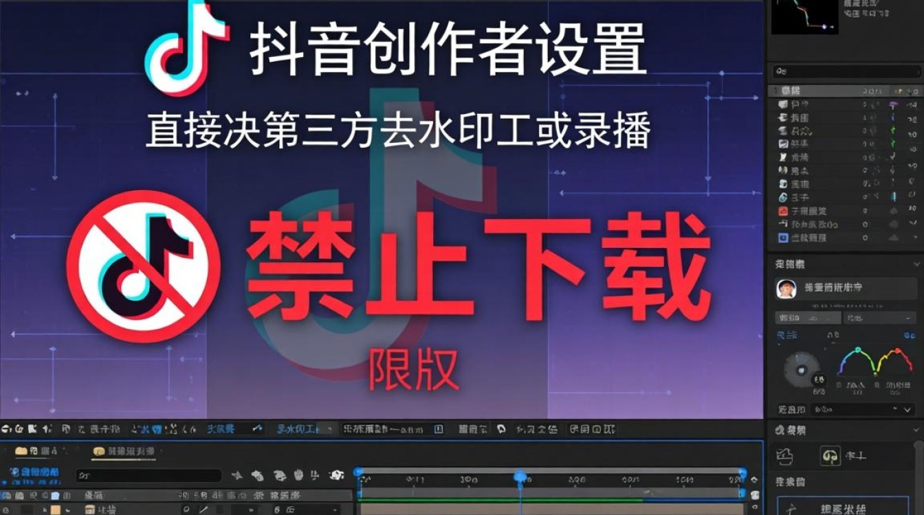 抖音视频禁止下载如何解除限制