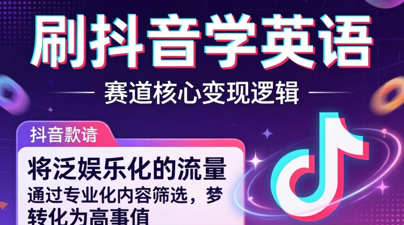 抖音英语账号如何快速变现