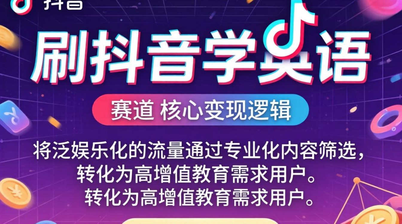 抖音英语账号如何快速变现