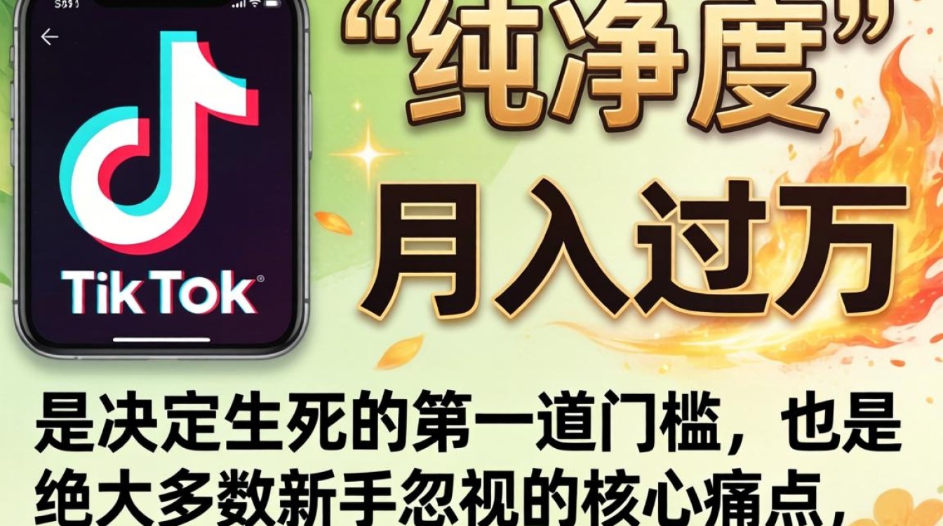 TikTok纯净度检测怎么做?详解变现技巧月入过万 TikTok纯净度检测怎么做