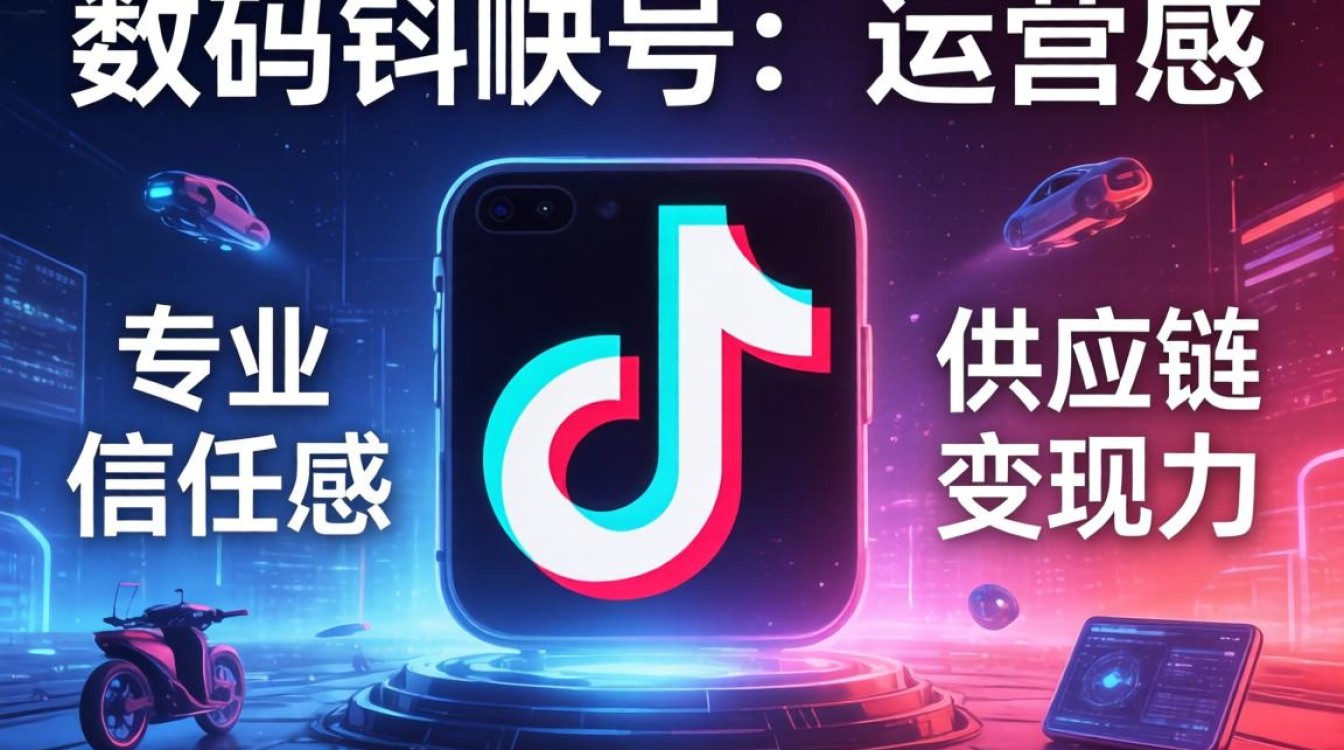 抖音数码账号变现攻略大全