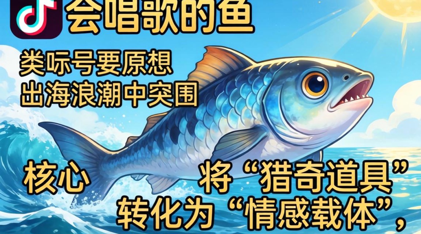 TikTok会唱歌的鱼怎么创作