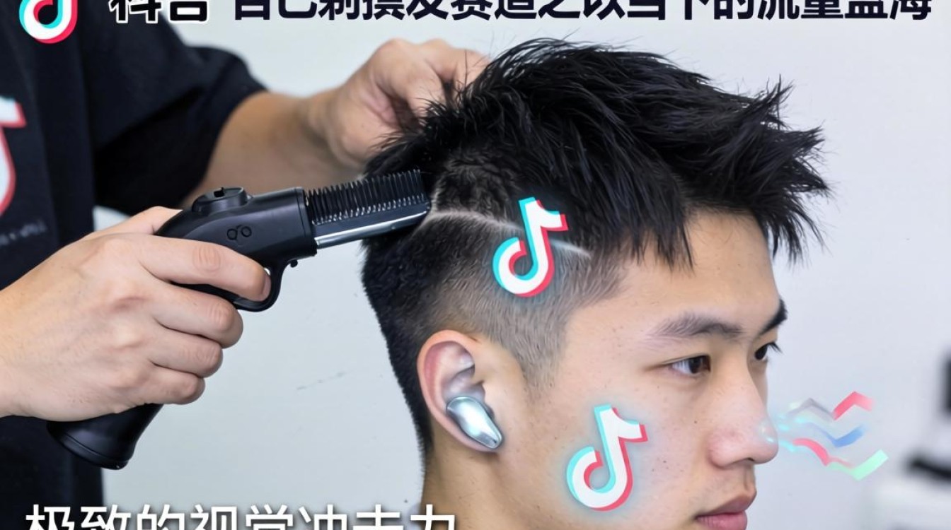 TikTok自己剃头发怎么运营