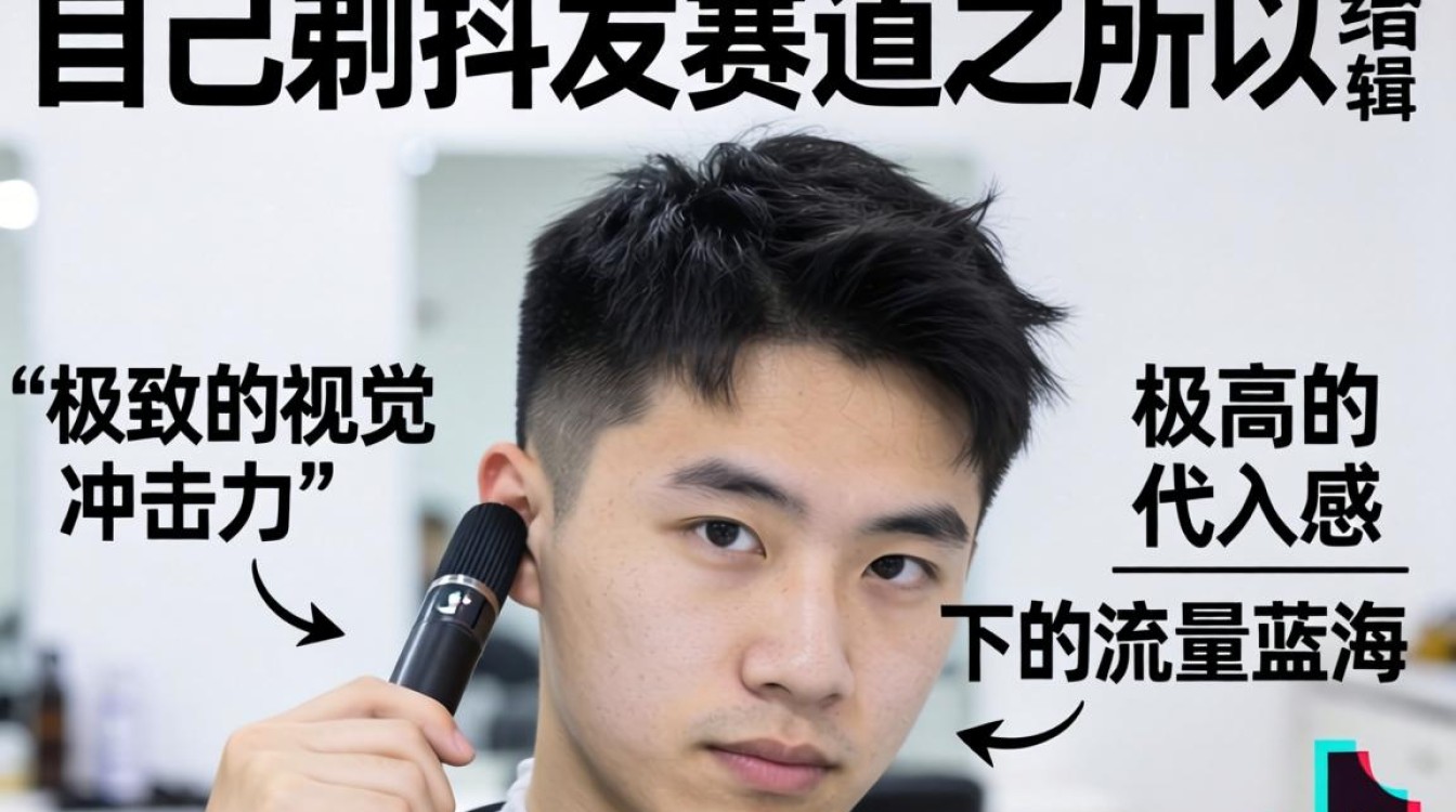 TikTok自己剃头发怎么运营