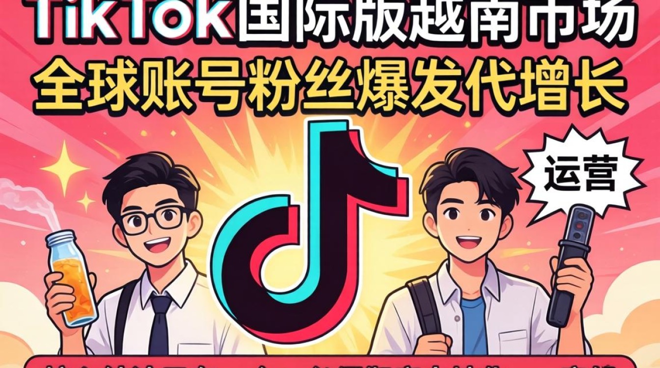 TikTok国际版越南粉丝怎么涨
