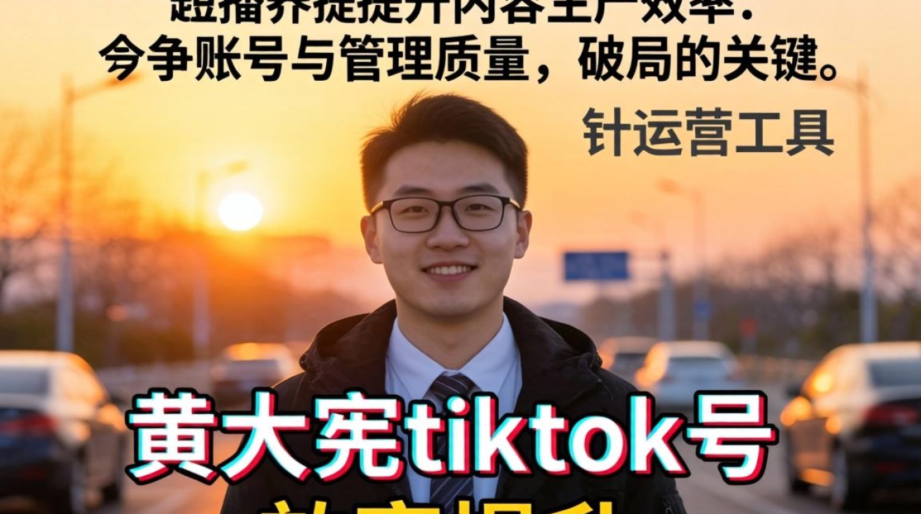 黄大宪tiktok号是什么