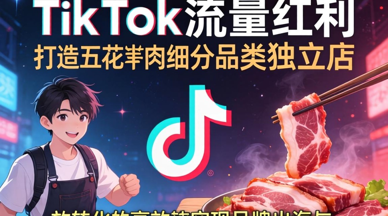 TikTok五花肉怎么卖