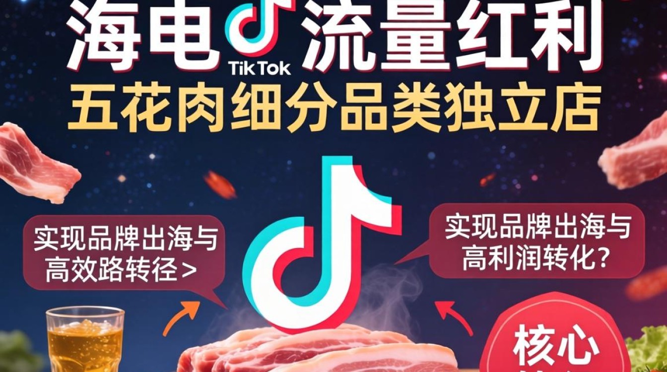 TikTok五花肉怎么卖