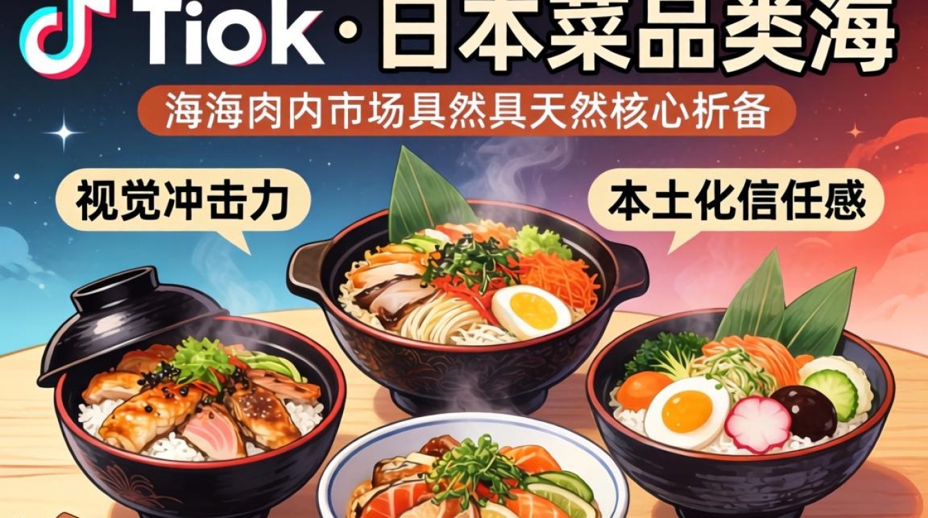 日本菜如何在TikTok推广