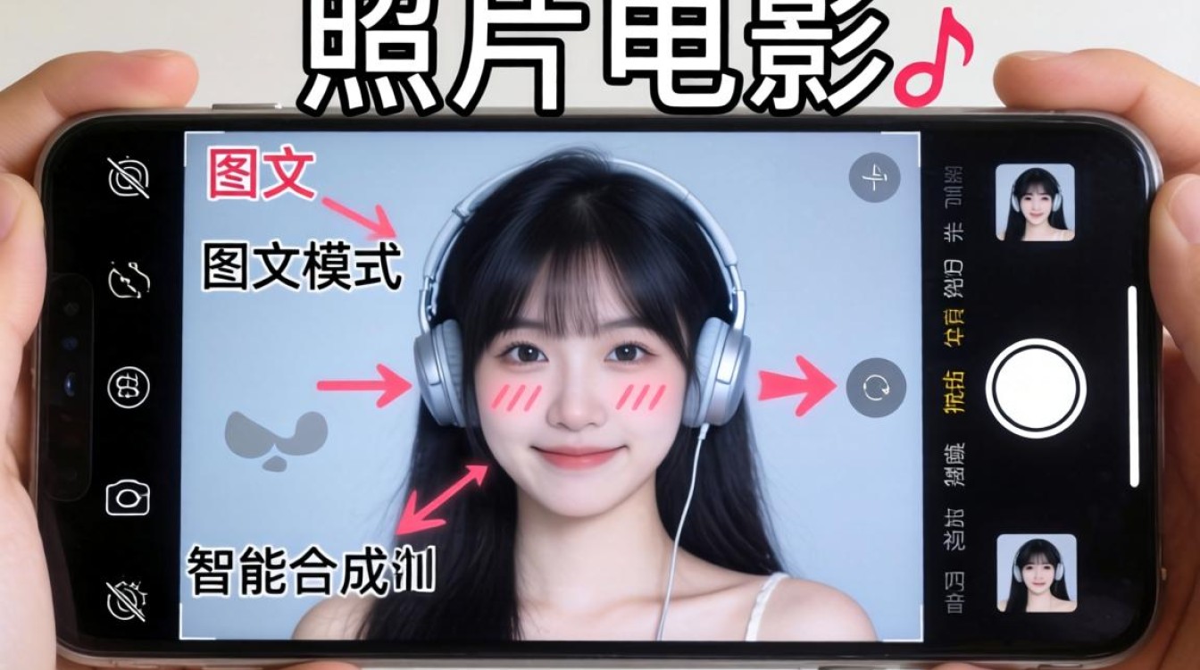 抖音怎么拍照会配音乐了