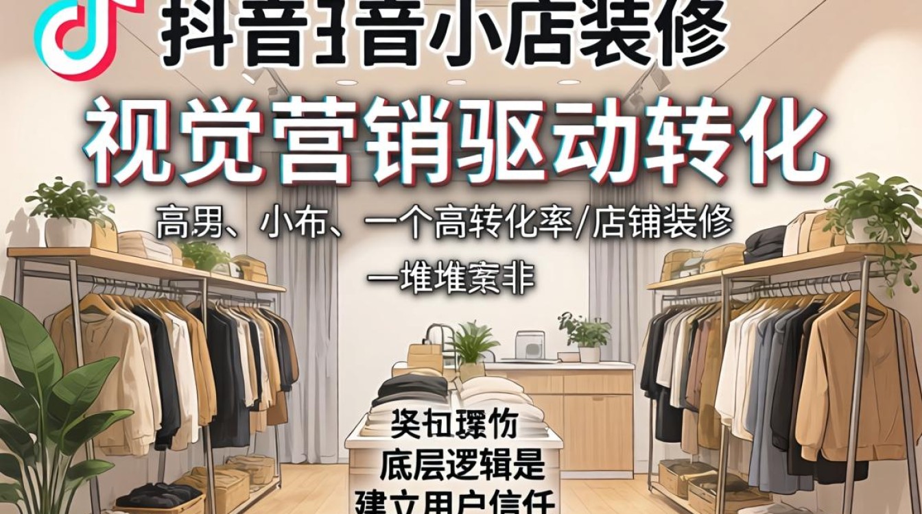 抖音小店装修教程大全