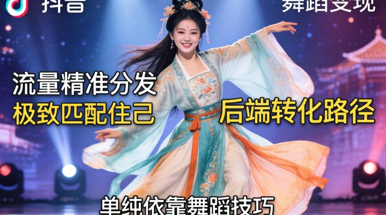 抖音古风舞蹈怎么变现赚钱