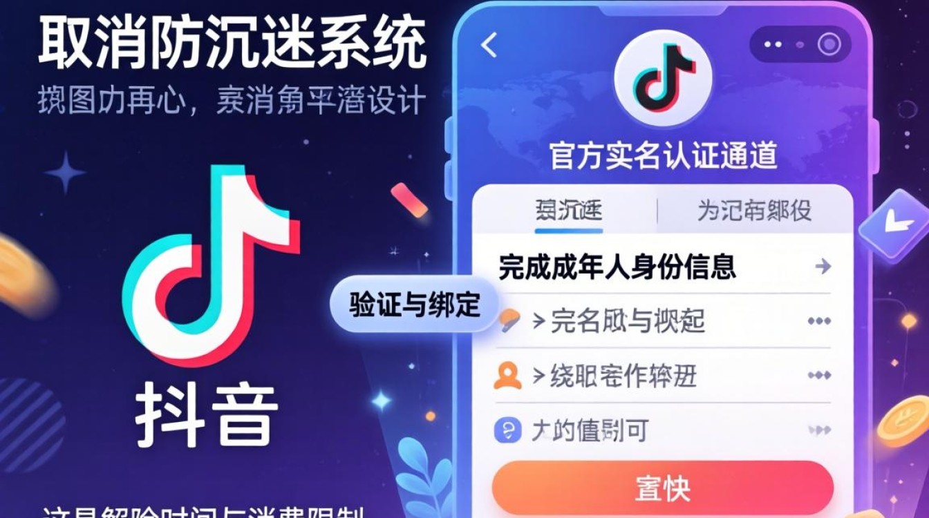 抖音怎么取消防沉迷系统