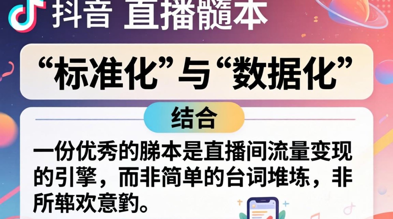 抖音直播脚本怎么写?新手入门到精通全流程详解 新手入门到精通全流程详解
