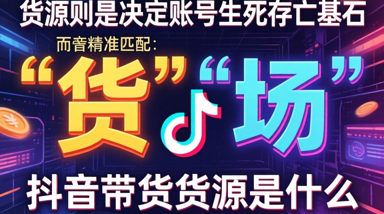 抖音带货货源是什么