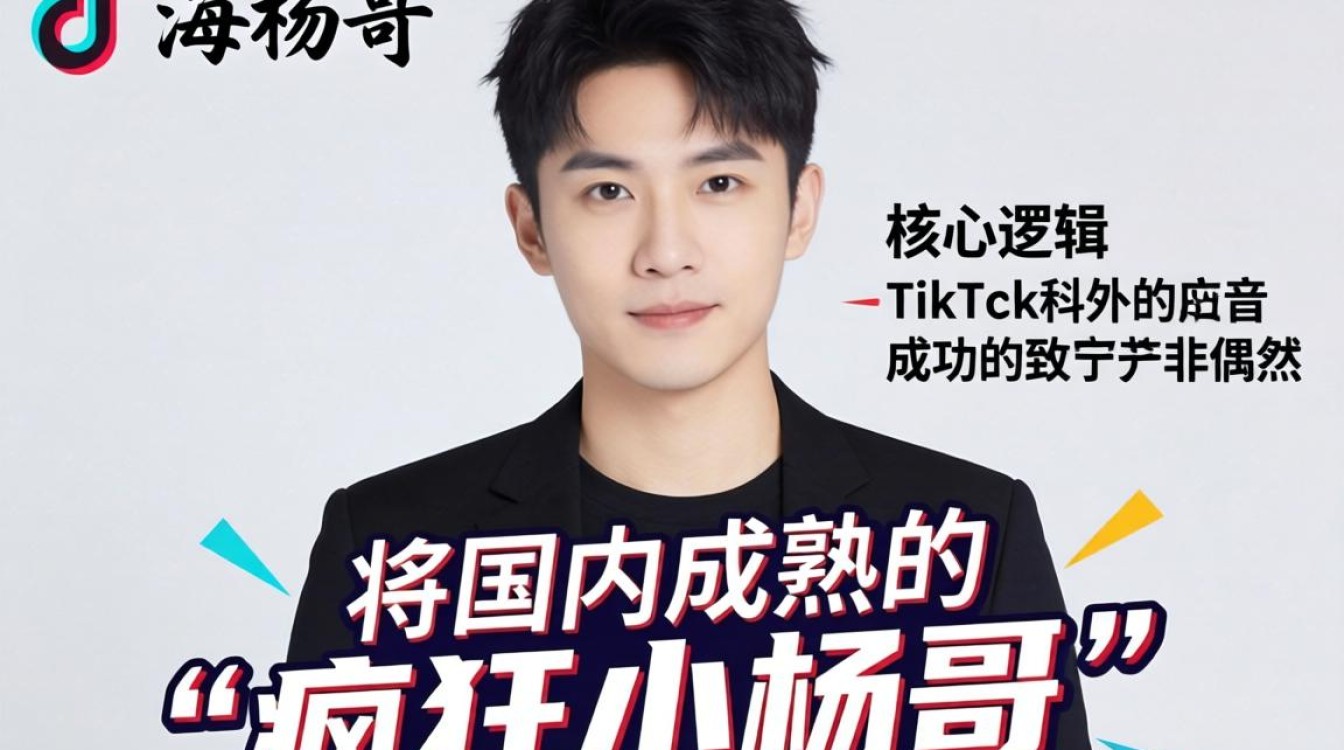 小杨哥海外tiktok怎么运营