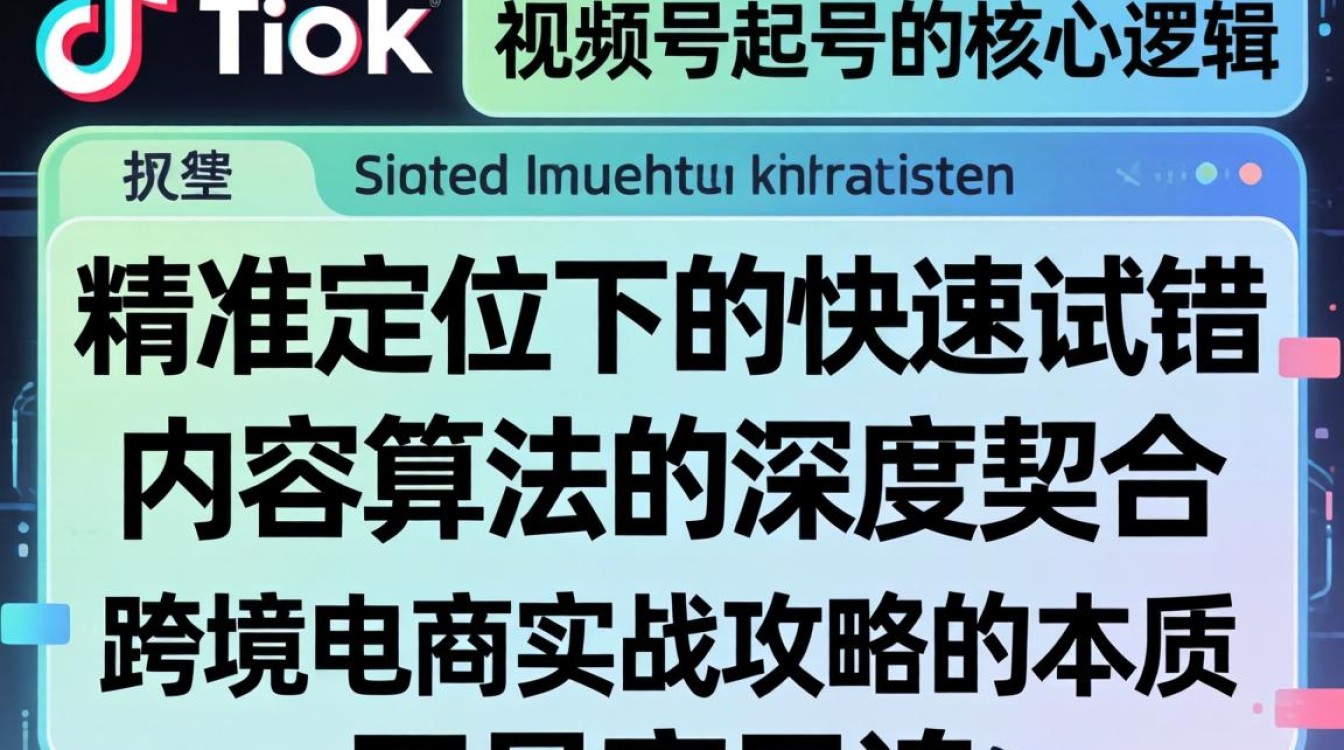 TikTok视频号起号怎么做
