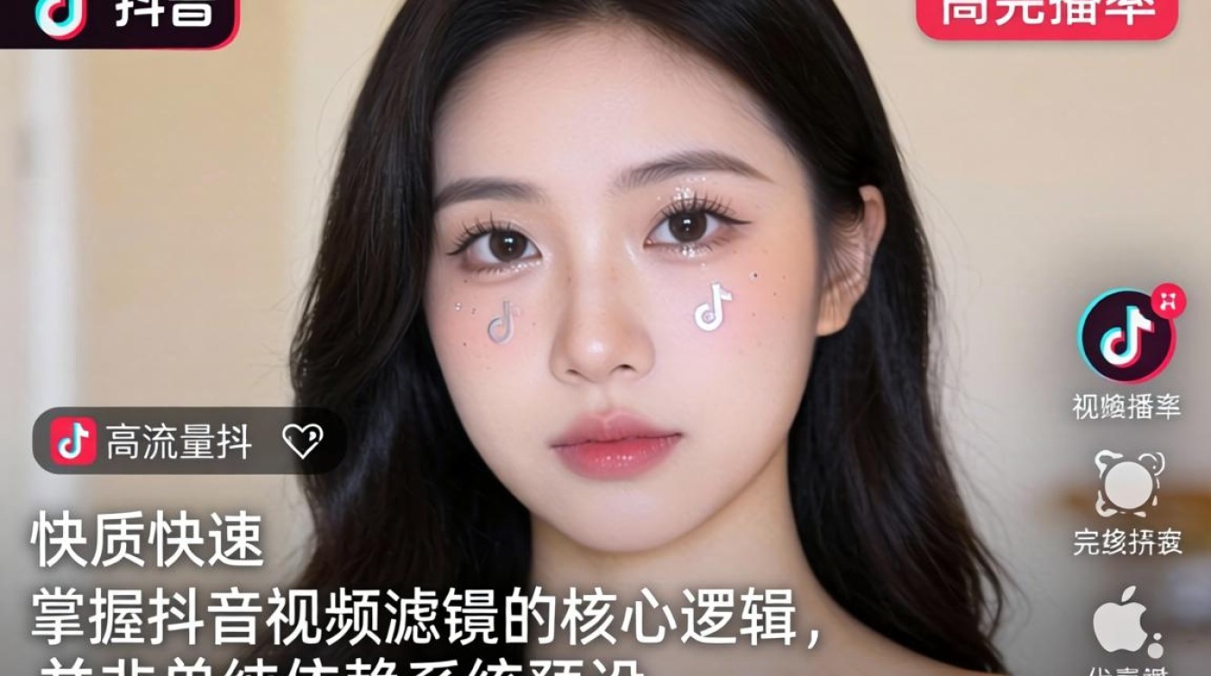 抖音视频滤镜怎么调好看