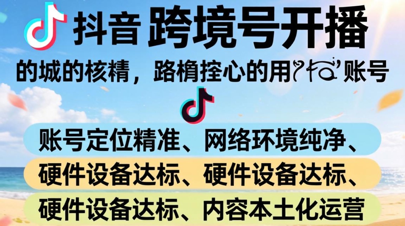 TikTok跨境号如何开播?跨境直播带货怎么起步 TikTok跨境号如何开播