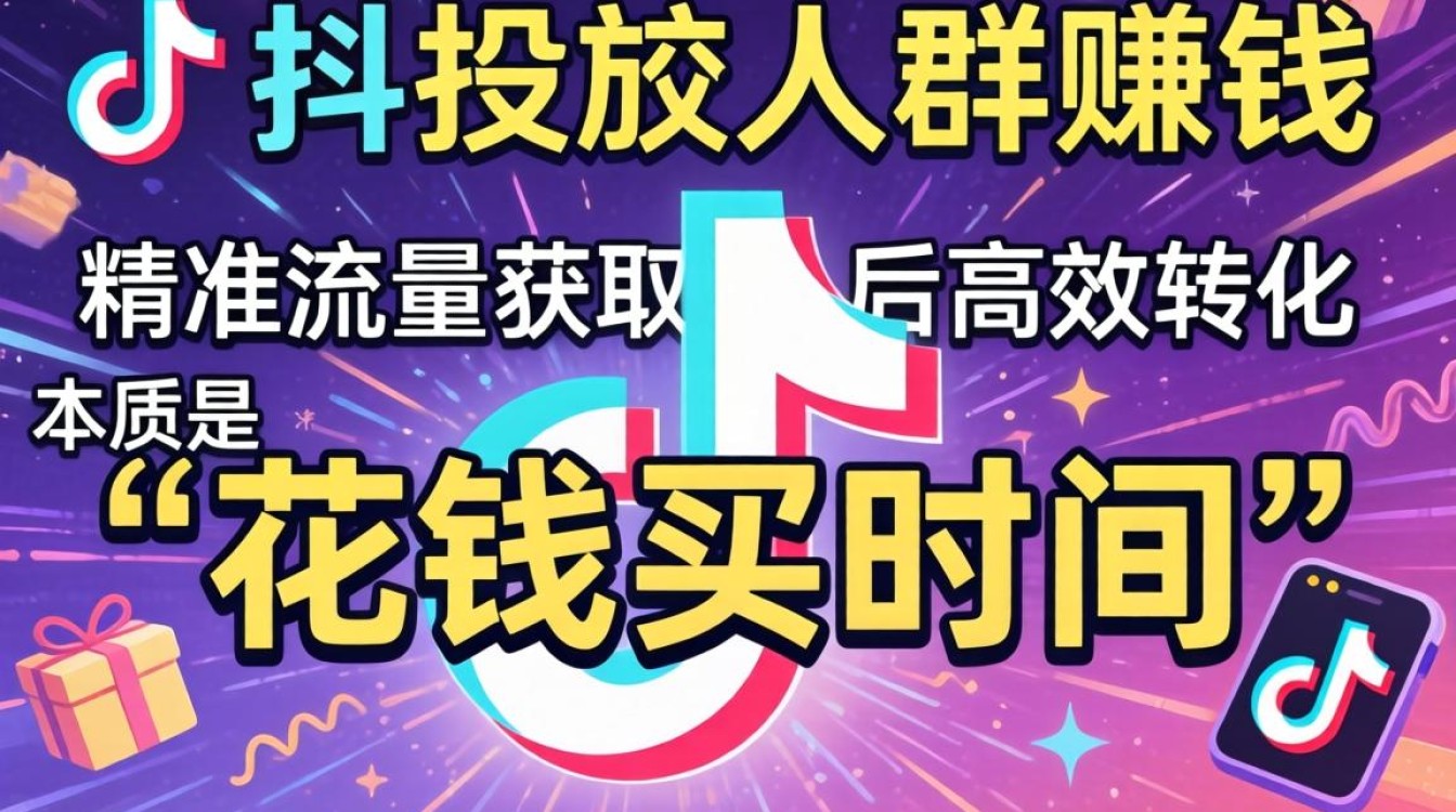 抖音投放人群怎么赚钱