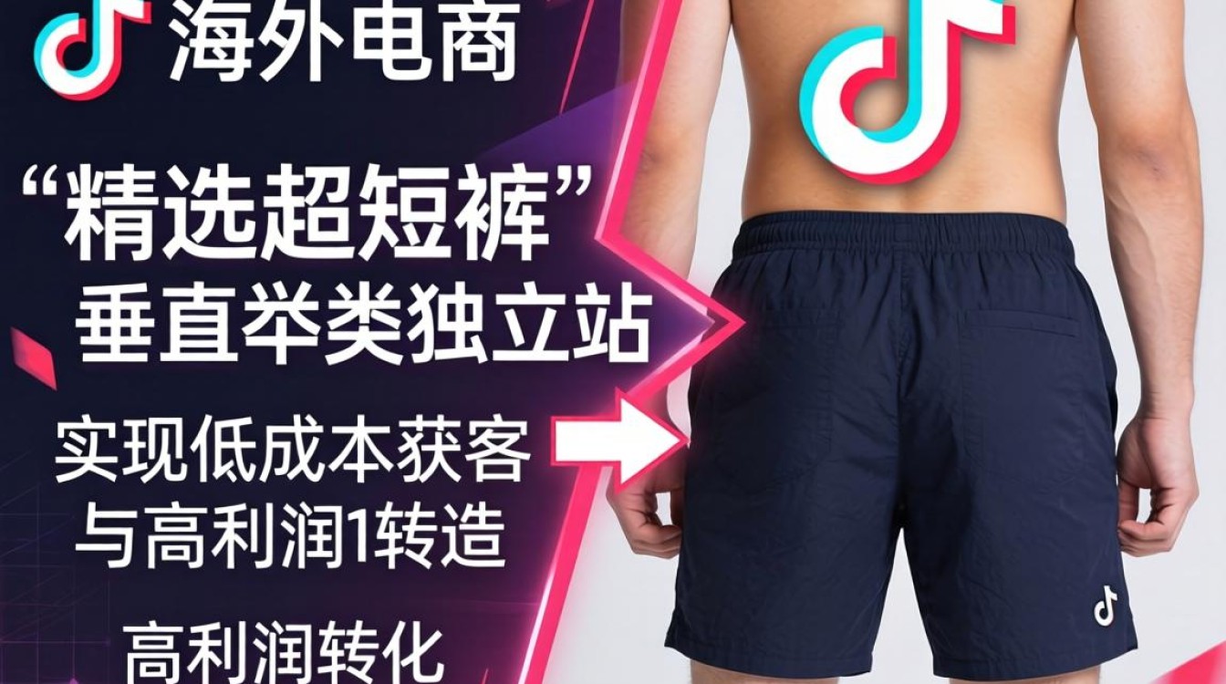 TikTok精选超短裤怎么卖?独立站建站海外电商指南 TikTok精选超短裤怎么卖