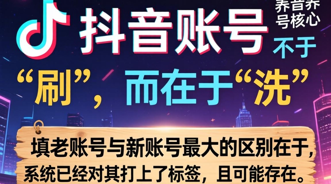 老抖音账号怎么去养号