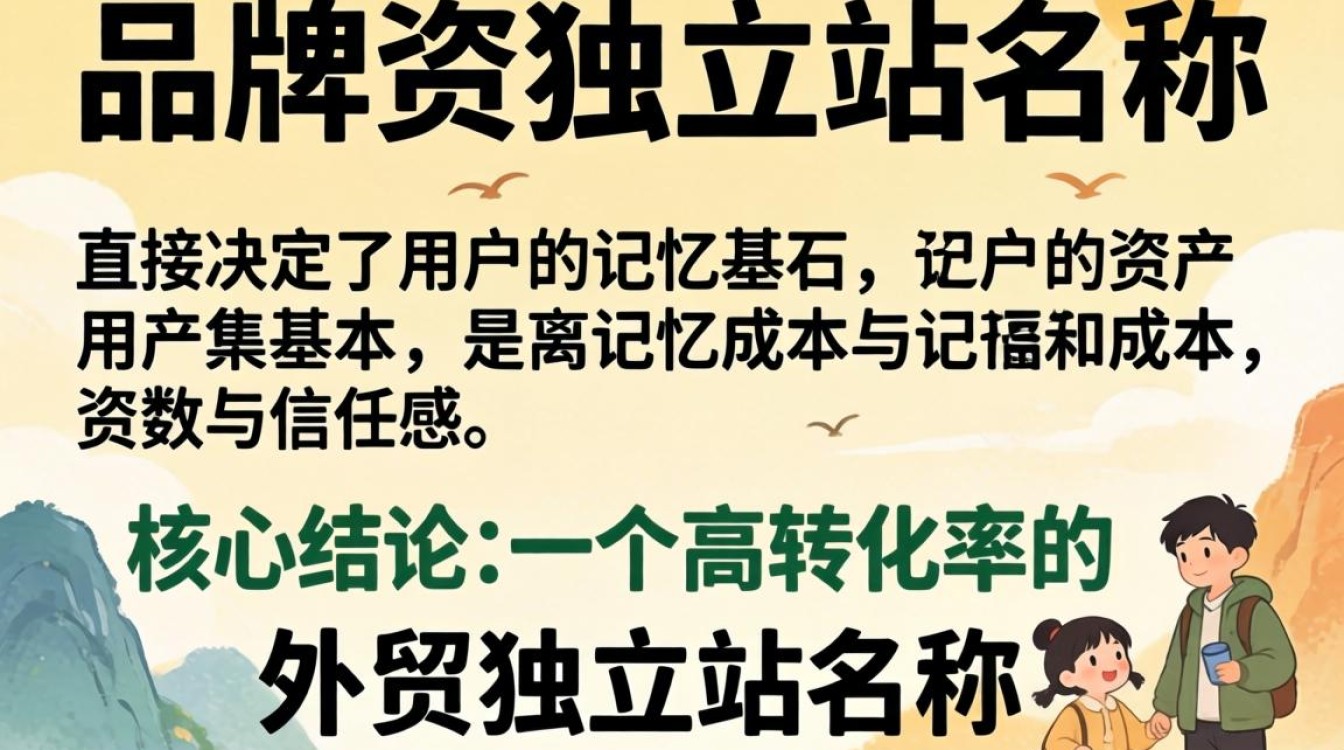 外贸独立站起名技巧有哪些