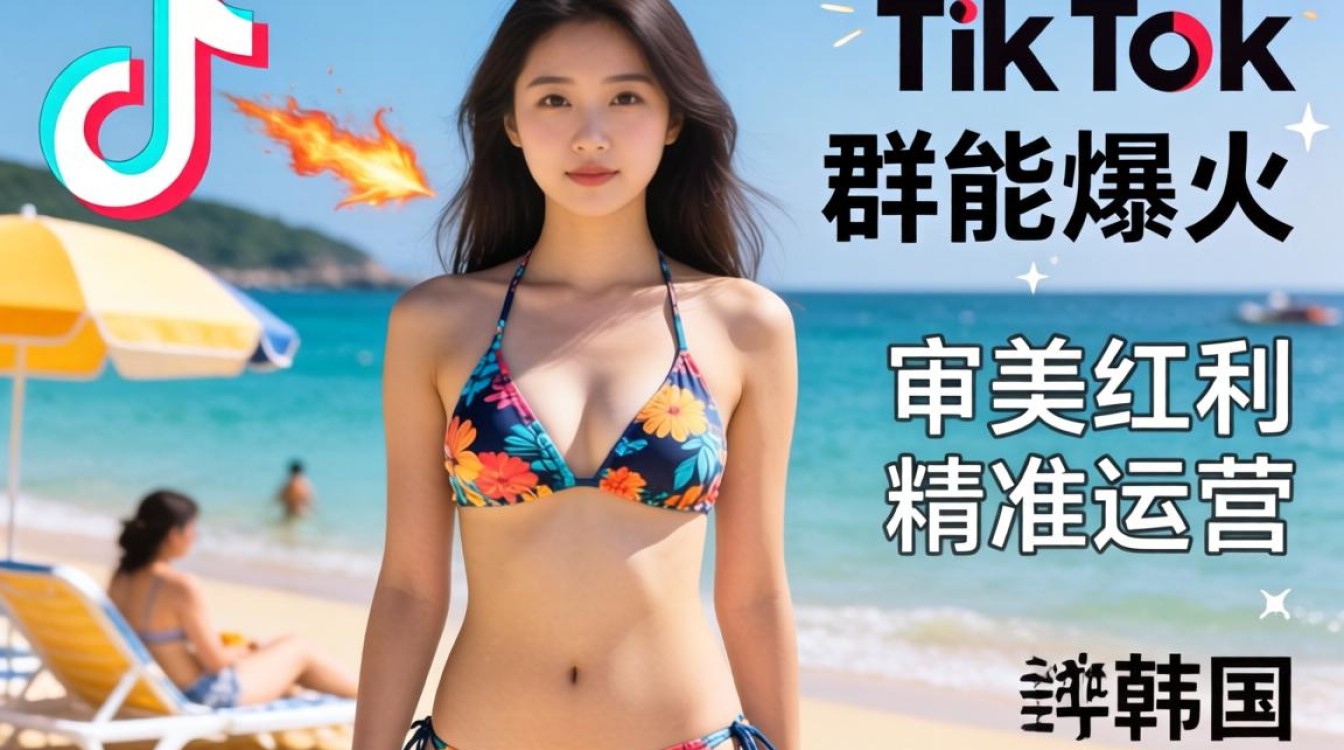 韩国白色沙滩泳衣怎么运营